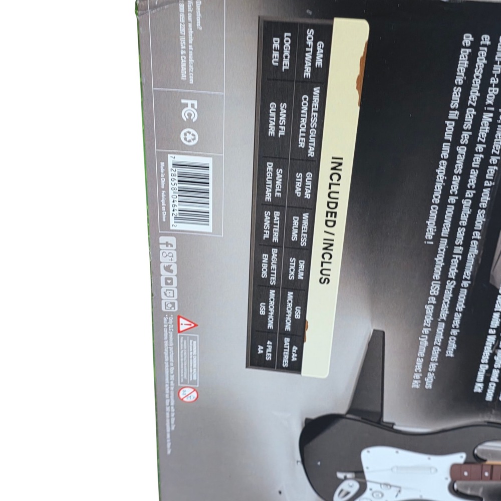 Rock‎ Band 4 Band in a Box Xbox One Game Software Guitar Drums Microphone Set - Picture 12 of 12